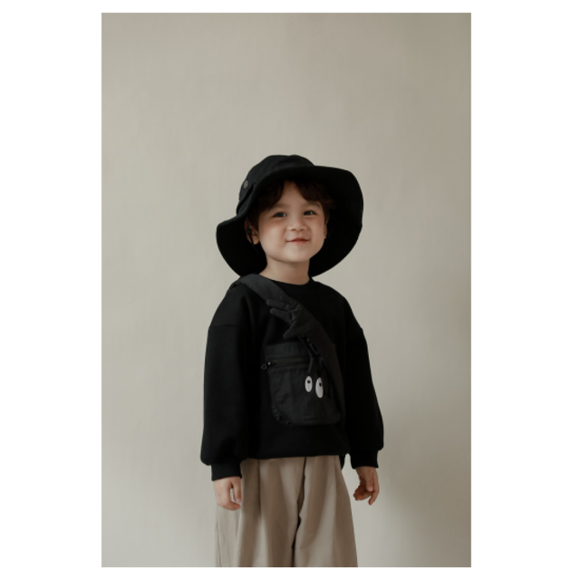 予約商品 トレーナー モンスター ポケット 目玉 男の子 女の子 80cm 90cm 100cm 110cm 1cm 子供服 服 秋冬 長袖 トップス キッズ おしゃれ 冬 お揃い 男女 かわいい 冬服 保育園 子ども服 姉妹 コーデ おそろい 男 1歳 誕生日 子供