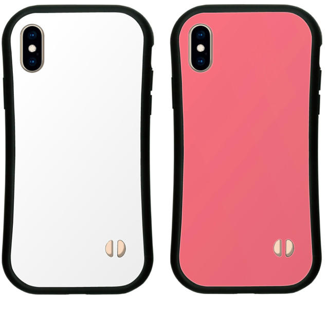 3 5営業日以内に発送 Iphonexr ケース おしゃれ 単色 かわいい シンプル ハイブリット ケース シンプル 背面ガラス 強化ガラス スマホケースと雑貨の店 Happy Hit