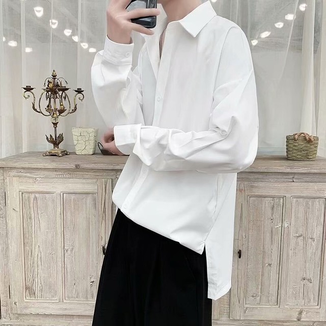 白シャツ Sh2 韓国メンズモードファッション 韓国メンズファッション通販サイト Modefreak モードフリーク