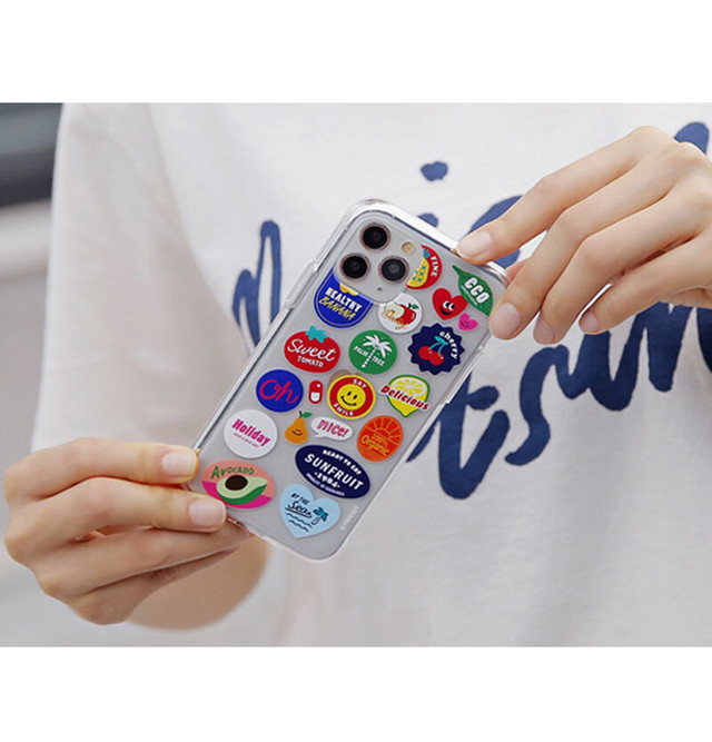 Iphone12 12pro Mini Promax クリア 透明 ソフトケース Iphone Iphoneケース Galaxy ギャラクシー パターン Deco デコ コラージュ ステッカー ラベル シール イラスト Sti 427 Hanholic Jp Iphoneケース スマホ アクセサリー 輸入雑貨