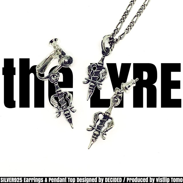 コラボ商品 ピアス Decided Vistlip 智 The Lyre Decided Online Store