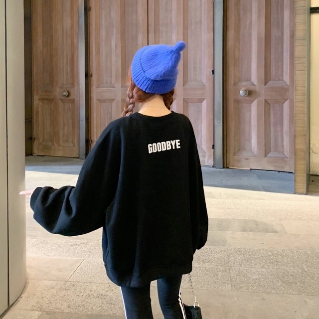 トップス スウェット トレーナー ロゴ カジュアル 着まわし 学生 双子コーデ ゆったり カジュアル 大人可愛い 抜け感 デート 春 秋 冬 レディース Sunrise0911