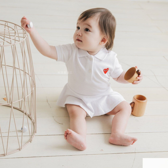 全4種 ロンパース 半袖 ポロシャツ ワンピース アップリケ ハート 無地 白 ボーダー 黒 きょうだい ペア お揃い 夏 かわいい 新生児 子供 キッズ ベビー服 赤ちゃん 男の子 女の子 Ka13 Berceau Select Shop ベルソー セレクトショップ キッズ 親子ペアetc