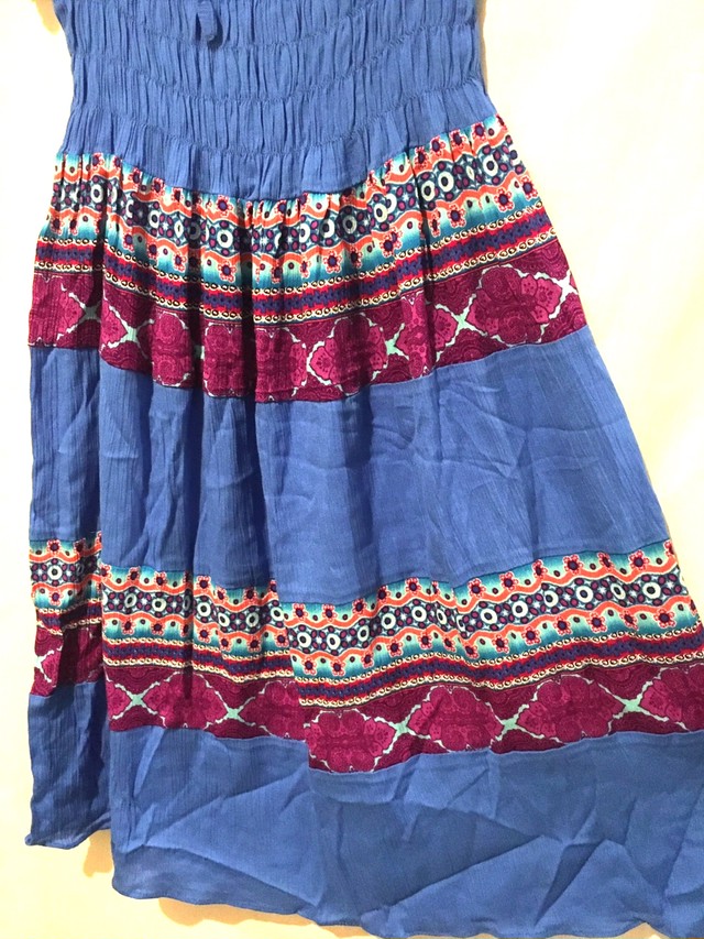 ワンピース キッズワンピース キッズスカート チュニック 子供服 子供ワンピース ワンピース タイダイ パフスリーブワンピース リゾートワンピース キッズエスニックファッション エスニックファッション エスニック アジアン アジアン雑貨no 12 G L アジアン雑貨