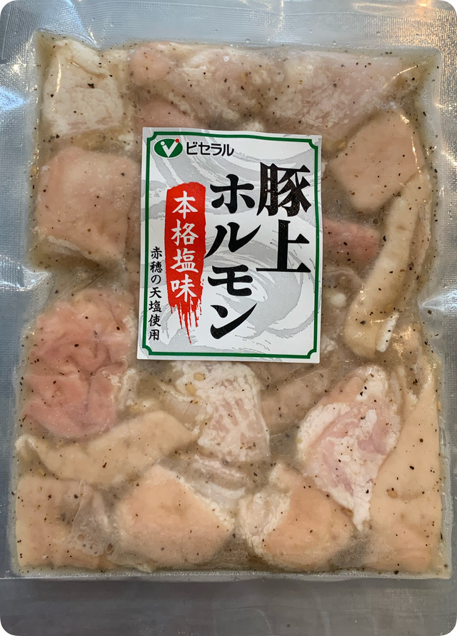 国産 豚上ホルモン 本格塩味 140g 赤間精肉店