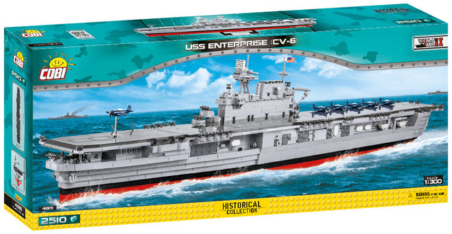 Cobi 4815空母エンタープライズ Cv 6 Uss Enterprise 1 300 Scale ミリタリーブロック公式オンラインショップ Militaryblock Official Online Shop