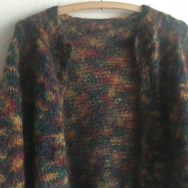 Vintage モヘアニットカーディガン Vintage Beach Life ヴィンテージ ビーチ ライフ