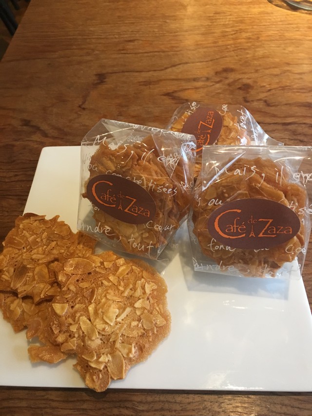 アーモンドチュイル Cafe De Zaza