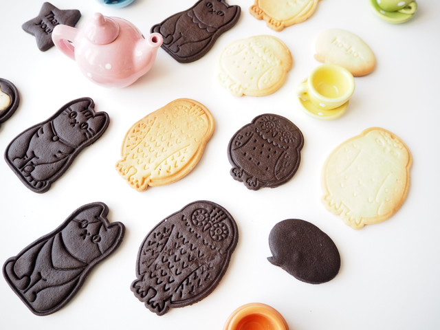 メガネフクロウ クッキー型 ヌイグルミ制作室ビアンカ