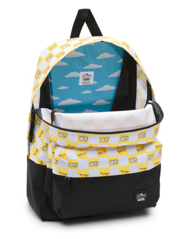 Vans バンズ バックパック バッグ 鞄 リュック シンプソンズ コラボ 人気 残りわずか The Simpsons X Vans Check Eyes Backpack Hi808shop