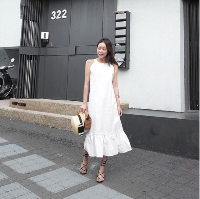 即納 ロングワンピース 夏ワンピース 大きいサイズ リゾートワンピース リゾートワンピ 夏新作 夏物 夏服 ゆったり ぽっちゃり ロング丈 マキシ丈 ロングワンピース 夏ワンピース 大きいサイズ Leaflower 001 リーフラワー レディースファッション専門店