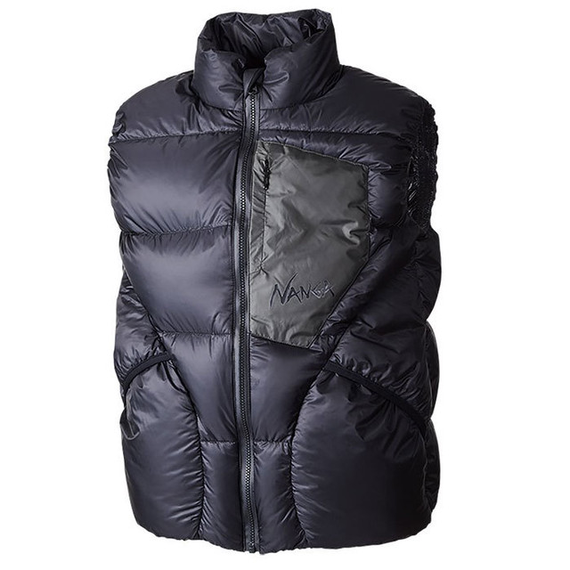 Nanga ナンガ Mazeno Ridge Vest マゼノリッジベスト Down ダウンベスト ブラック Usaモデル ヨーロピアンダックダウン 登山 アウトドア 防水 Madeinjapan 日本製 滋賀 Flossy Online Shop