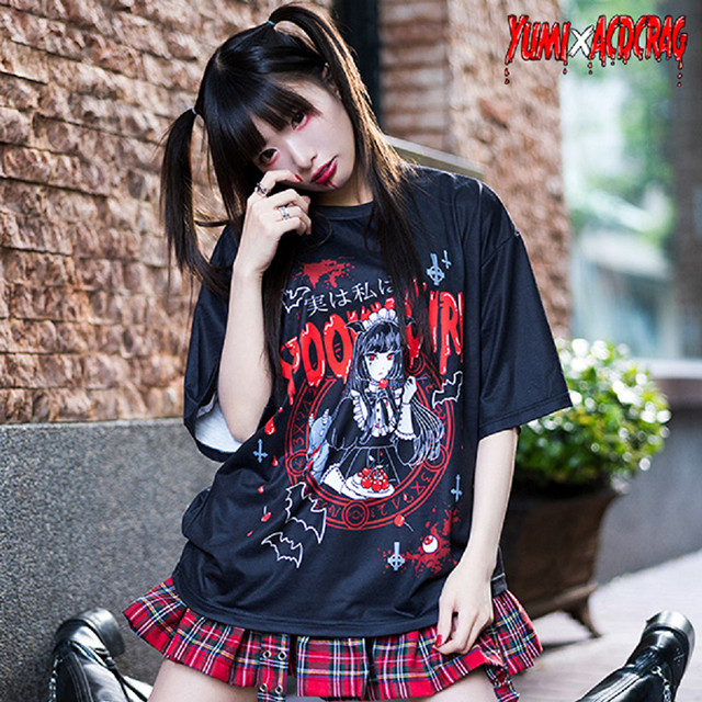 ゴスロリファッション 服 V系 ファッション レディース トップス Tシャツ Adcd Rag T001 Haln05 胡蝶の夢 舞台衣装 ゴスロリ 専門店