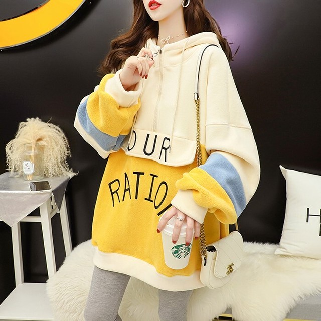 裏起毛韓国ストリートファッションパーカー Ins 1307 Ins Fashion ファッション専門店 可愛い 安心 素敵な商品を多数ご用意