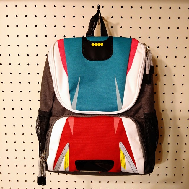 【ピカユナ展】ちいくばっぐ E5系×E6系連結タイプ はやぶさ×こまち(星野太郎バッグデザイン研究株式会社)