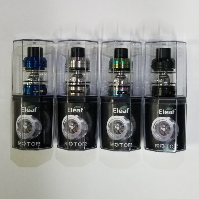 Eleaf Rotor アトマイザー 26mm径 Hw シリーズ クリアロマイザー ベイプ Vape Vape専門店 Dream Vape ドリーム ベイプ Base店