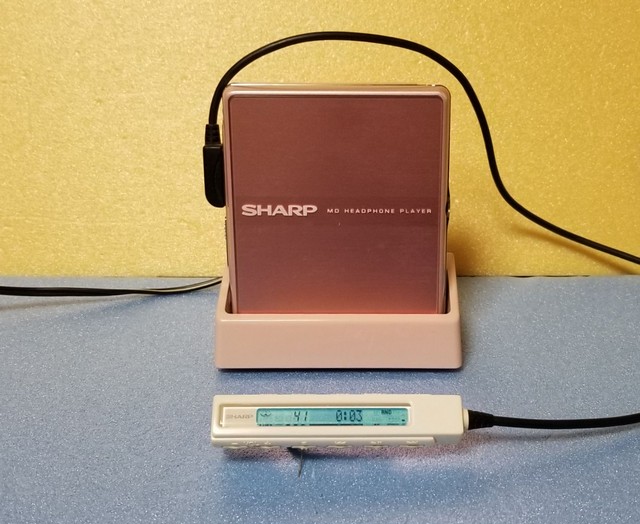 ポータブルmdプレーヤー Sharp Md St600 Mdlp対応 完動品 動作保証 Mtr Pro Shop