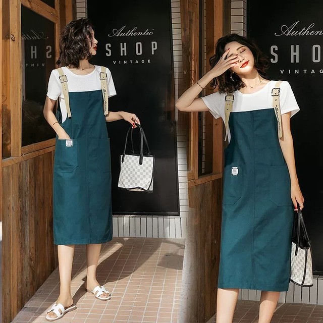 全3色 Tシャツ ベルトストラップワンピース ワンピースなど韓国レディースファッション通販 Rtm