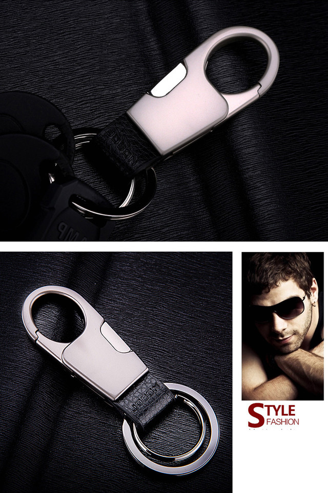 キーホルダー キーリング メンズ 家 車 鍵 カギ スマートキー キーチェーン カラビナフック ステンレス レザー 男性 かっこいい おしゃれ シンプル フック アクセサリー 人気デザイン 高級 出産祝いと子供雑貨ハグッコストア