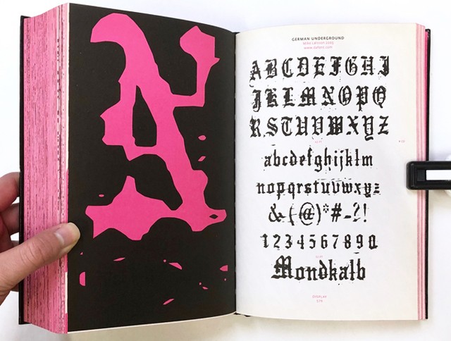 Fraktur Mon Amour ブラックレター書体の本 Mondo Modern モンド モダーン