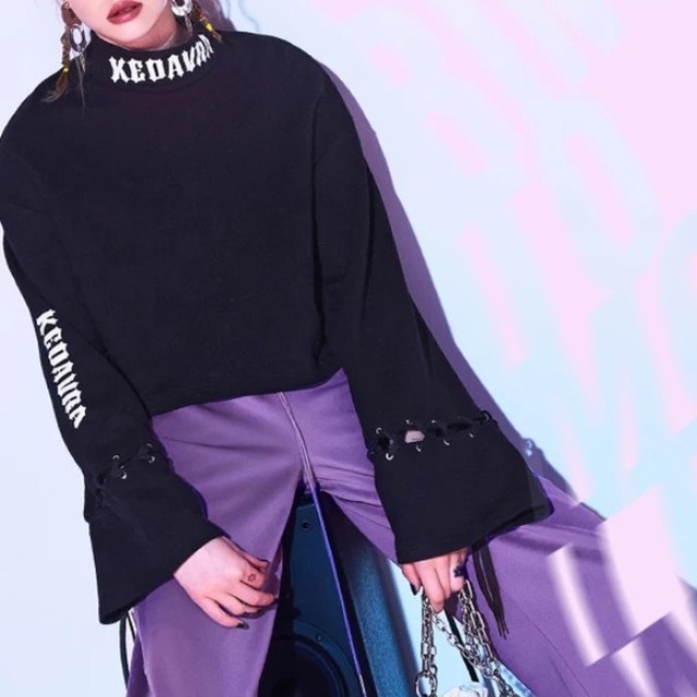 【即納】off shoulder wide top