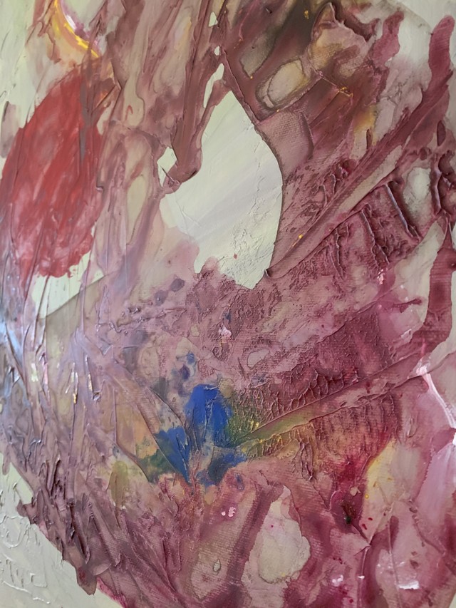 No 011 F8 455 380mm アートパネル原画 アクリル絵具 Kabenokazariya