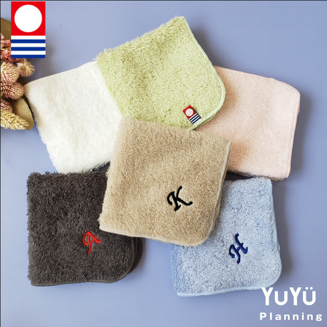 名入れ イニシャル入りハンカチ 今治タオル Towelyuyu