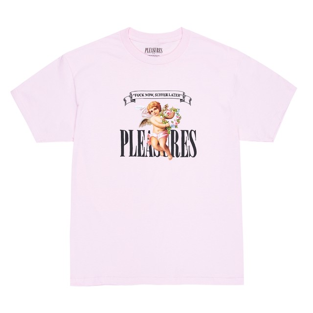 Pleasures プレジャーズ Suffer T Shirt Tシャツ Pink Sp21 9114 Anknown Lab
