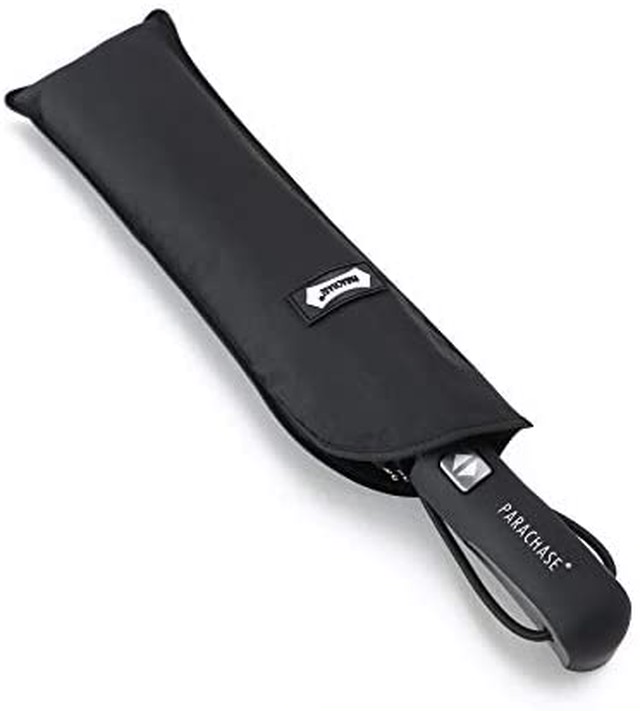 Jpcs Parachase 折りたたみ傘 自動開閉 大きい 弧長 140cm メンズ ブランド ワンタッチ 風に強い グラスファイバー 撥水 傘ケース付 ブラック Az Japan Classic Store