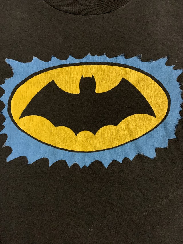 80 S バットマン ロゴ Tシャツ Usa製 Bat Man ヴィンテージtシャツ Mr Mrs Hipopo