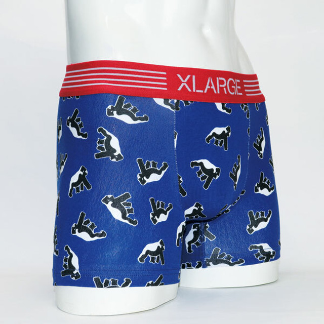 Xlarge Xl ウォーキング Blue エクストララージ メンズ ボクサーパンツ Luxzunderwear
