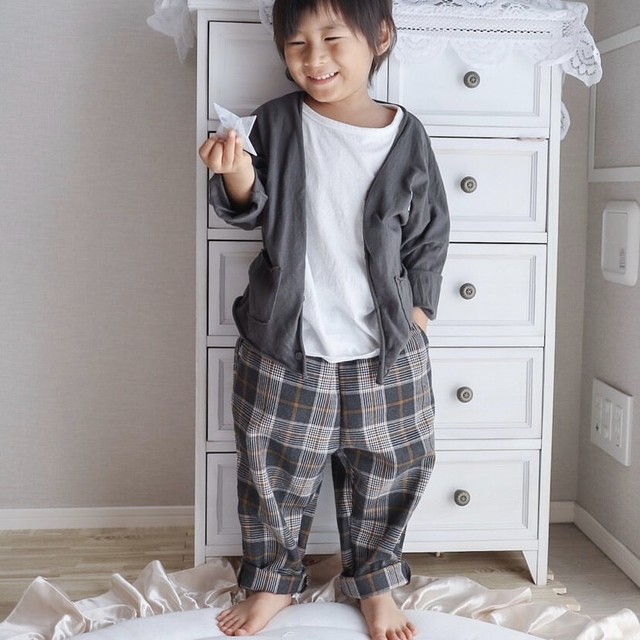 即納 送料無料 韓国子供服 優しい肌触りのコットンカーディガン 男の子 女の子 Bloominess