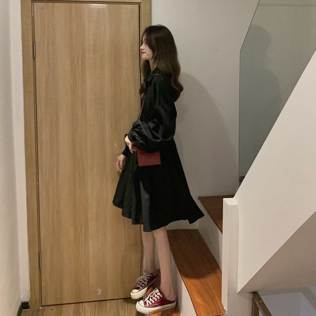 シャツブラウス春夏 ショートワンピ可愛 ブラウス白ワンピ シャツワンピース 長袖 レディース ウエストマーク チュニックワンピ ボリューム袖 おしゃれネット通販 購入 激安 10代 代 30代 40代 春 夏 Roprot ロプロット ファッション レディースアパレル販売