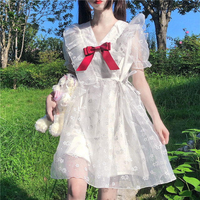 9863ロリータ服 ロリィタドレス ロリータ衣装 可愛い 少女風 日常 ワンピース 半袖ワンピース Lolita 満天屋