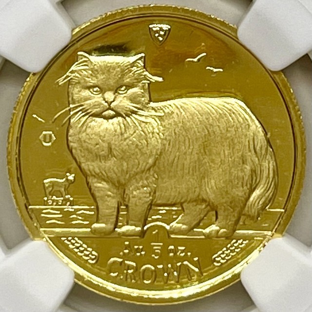 マン島 キャットコイン19年 1 5オンス金貨 One Coin