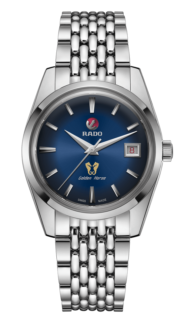 【RADO ラドー】復刻限定品/Golden Horse Automatic ゴールデンホース(ブルー)1957本限定/正規輸入品