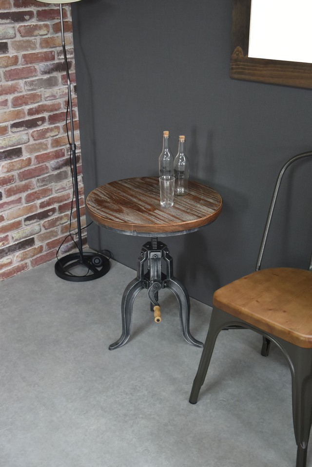 Smoky Lifting Table / ヴィンテージスタイル スモーキー リフィティングテーブル