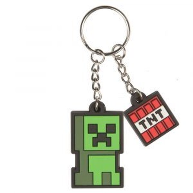 クリーパーTNTラバーキーホルダー マインクラフト / インフォレンズ
