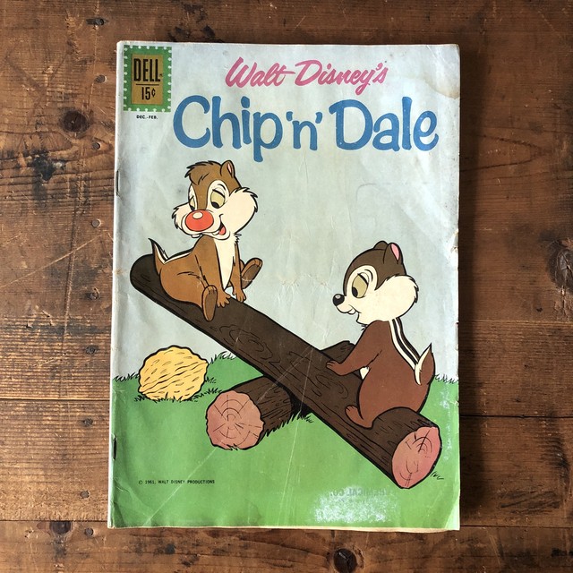 ヴィンテージ アメコミ Walt Disney S Chip N Dale No 28 Dec 1962 チップとデール ディズニー 英語 E Vintage ヴィンテージ 洋書 雑貨のお店