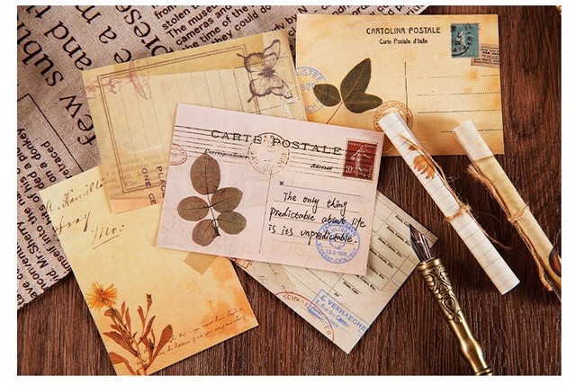 J154 Memories Series メモ帳 付箋 しおり 紙素材パック 4種 Cherish365 Zakka