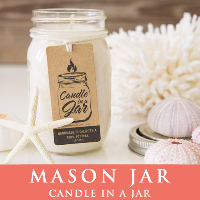 メイソンジャーキャンドル Ball Mason Jar Candle 16oz Golden Pineapple