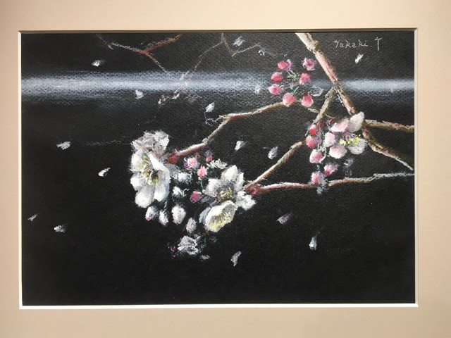 桜 花言葉 花 パステル画 パステル 絵画 絵 直筆 ギフト 田中孝林 Online Store