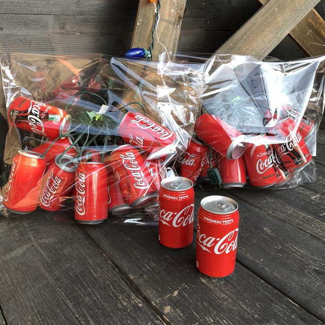 Coca Cola Party Light コカコーラ パーティーライト パティオライト 350ml缶 ドリンク Motorrock Kustomshop Fu Z Korner