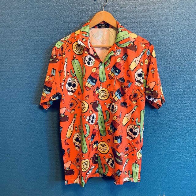 陽気なメキシカンのアロハシャツ