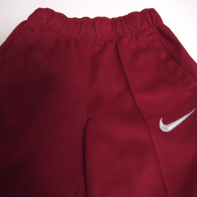 古着 メンズ上m 下s Nike ナイキ トラックスーツ ジャージ上下セット ハーフジップ ジャケット フード ロングパンツ スポーツ ジム レッド スポーツウェア シューズの古着屋 リサイクルスポーツ