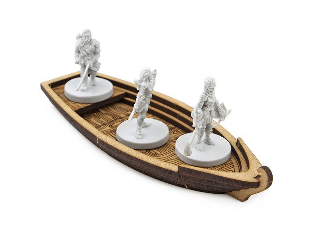 ウクライナダンジョン Boat グリッドレス Deep Dark Dungeons Terrain フロストグレイブ ミニチュア ゲーム ショップ