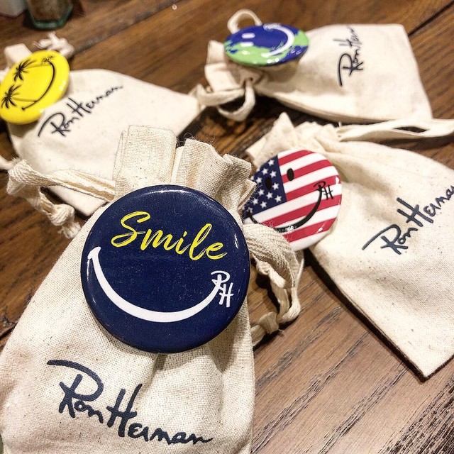 ロンハーマン 缶バッジ Deargo