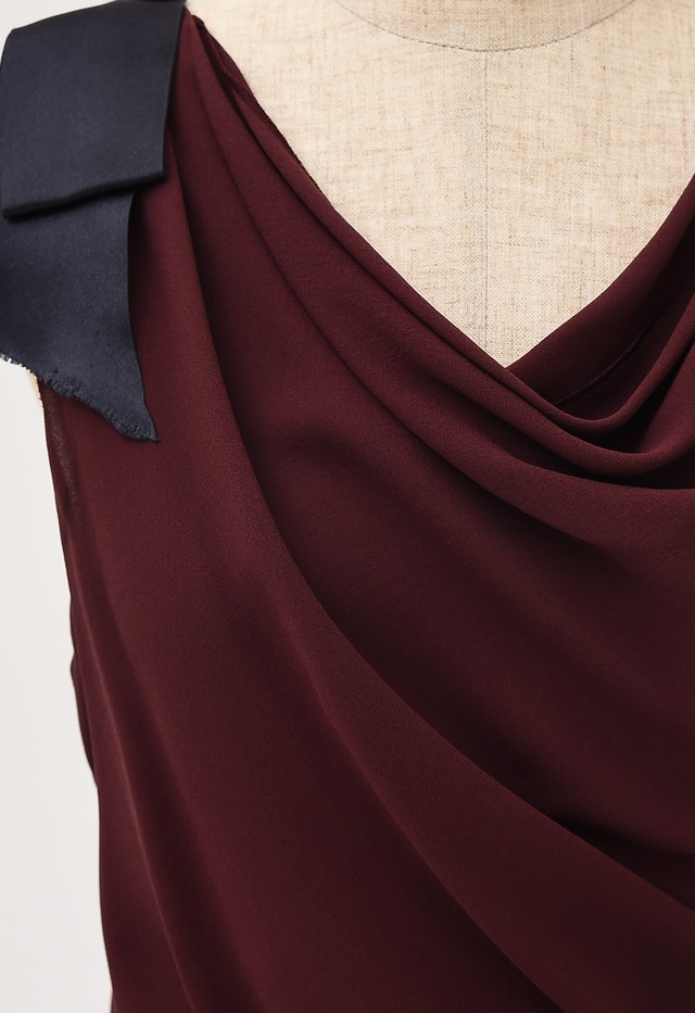 Nina Ricci シルク シフォン ワンピース Mahna Mahna Outlet マナマナアウトレット