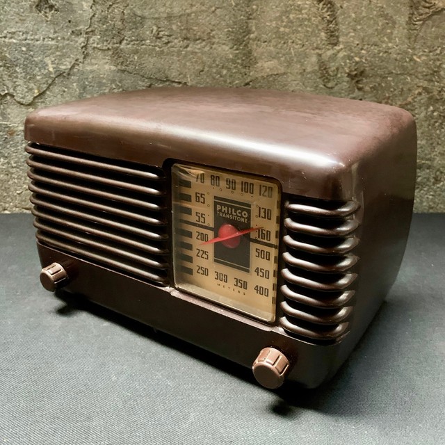 Usa Vintage Philco フィルコ 真空管 ラジオ 希少 1946 S 動作品 Kica