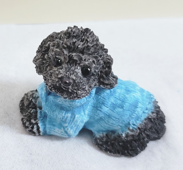 トイプードルちゃんの可愛いアロマオブジェ わんちゃん雑貨 M N